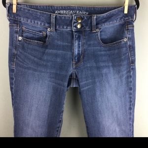 American Eagle Artist Crop Super Stretch Skinny Jeans Size 12